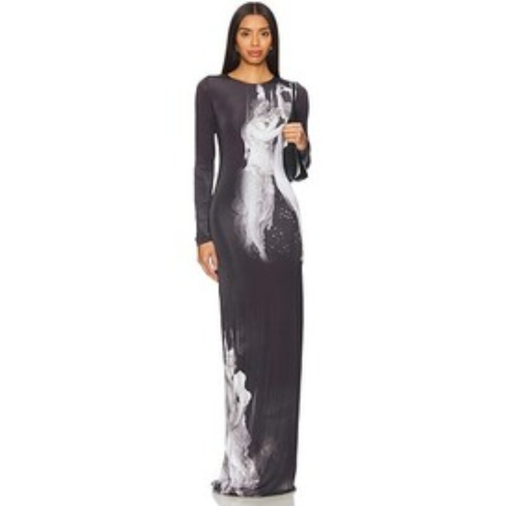 ALICE & OLIVA Delora Maxi Dress in Renaissance Fresco